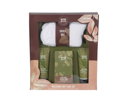 NATURE MOOD FOOT CARE SET 4PC