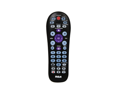 Rca 4 DEVICE UNIVERSAL REMTE in Black