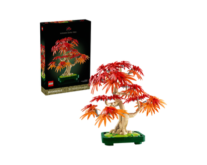 LEGO JAPANESE MAPL in Red