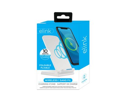 ELINK FOLDABLE WL CHARGER in White