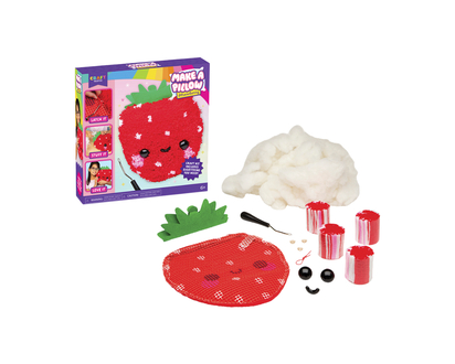 MAKE A PILLOW STRAWBERRY