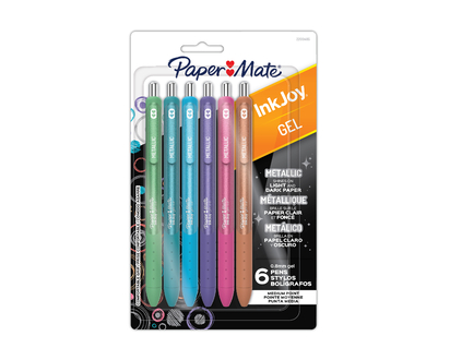 PM INKJOY GEL METALLIC 0.8MM