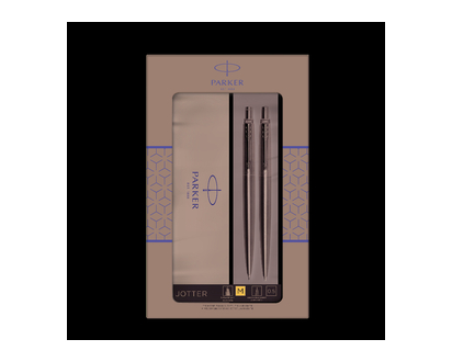 PARKER JOTTER GIFT SET SS in Silver