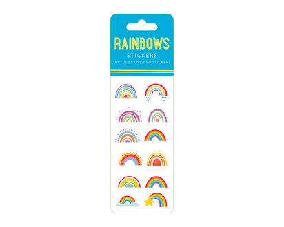 P/PAUPER RAINBOW STICKER SET