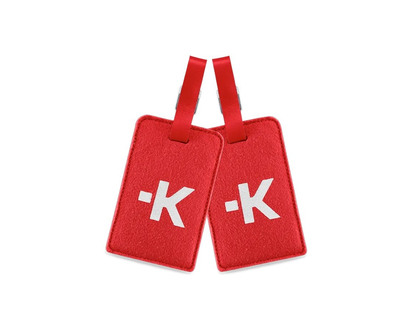 SKROSS Luggage Tag in Red