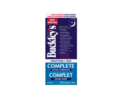 BUCKLEY'S NIGHT EX SYRUP 150ML