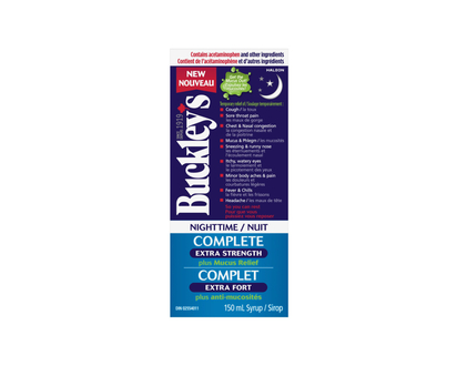 BUCKLEY'S NIGHT EX MUCUS 150ML
