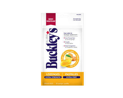 BUCKLEY'S EXTRA HONEY LEMON 30'S