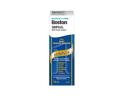 Bausch + Lomb Boston Simplus Contact Lens Disinfecting Solution - 105ml