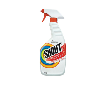 Shout Triple Acting Laundry Stain Remover Trigger Spray - 650ml
