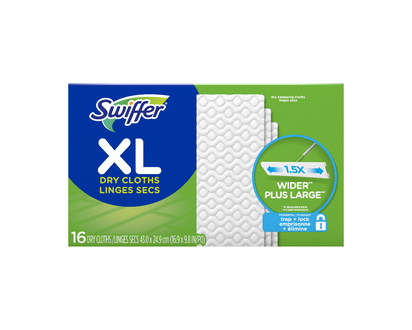 Swiffer XL Dry Sweeping Cloths - Multisurface - 16s