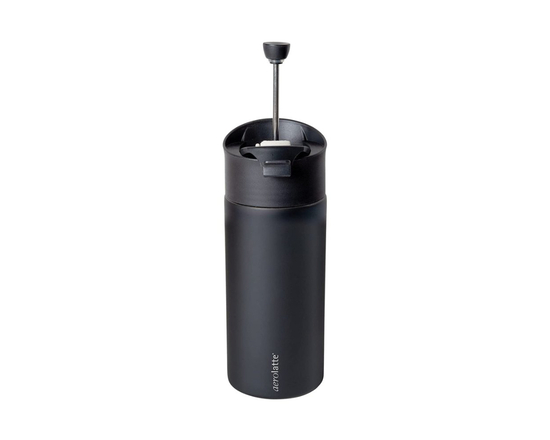 AEROLATTE FRENCH PRESS MUG in Black