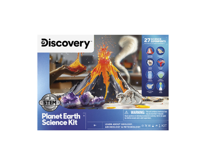 DISCOVERY KIT EARTH SCIENCE in Black
