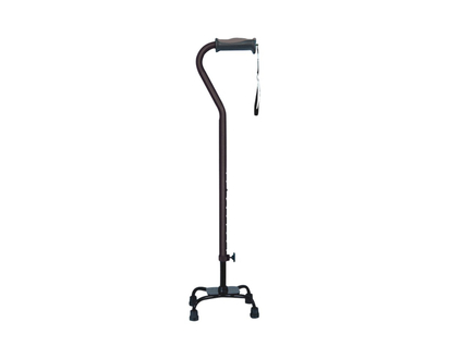 Hugo Ergonomic Quad Cane - Cocoa - 731-852
