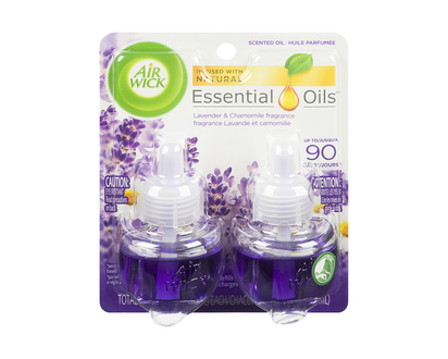 Air Wick Scented Oil Refill - Lavender and Chamomile - 2 x 21ml