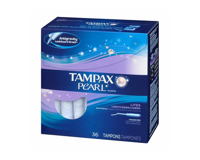 Tampax Tampons Pearl Lites - Regular - 36s