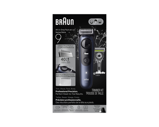 BRAUN ALL-IN-ONE TRIMMER 9