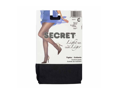 Secret Light Tights - B - Black