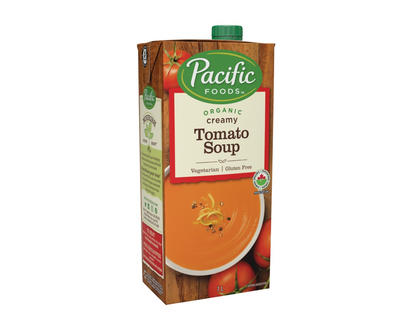 Pacific Organic Creamy Tomato Soup - 1L