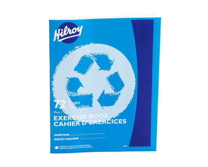 Hilroy Exercise Book Plain - 72 page - Assorted