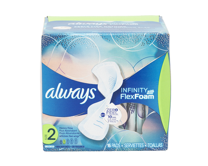 Always Infinity Pads - Heavy - 16s