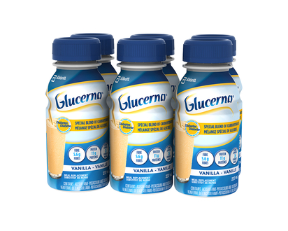 Glucerna Diabetic Drink - Vanilla - 6 x 237ml
