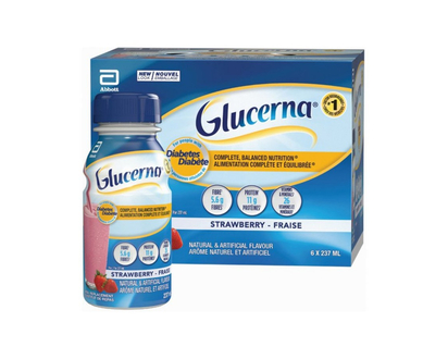Glucerna Strawberry Nutritional Drink - 6 x 237ml