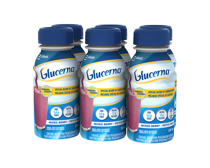 Glucerna Diabetic Drink - Mixed Berry - 6 x 237ml