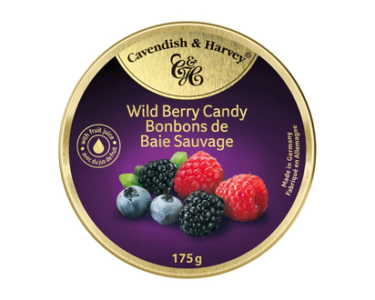 Cavendish & Harvey Wild Berry Candy Drops - 175g