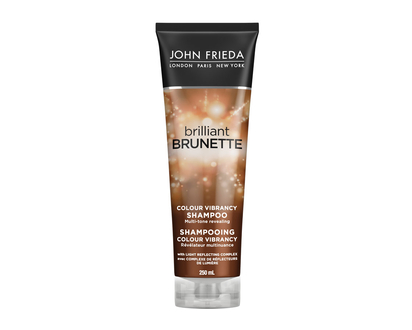 John Frieda Brilliant Brunette Colour Vibrancy Shampoo - 250ml