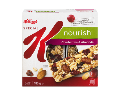 Kellogg's Special K Nourish Bars - Cranberries & Almonds - 5 pack