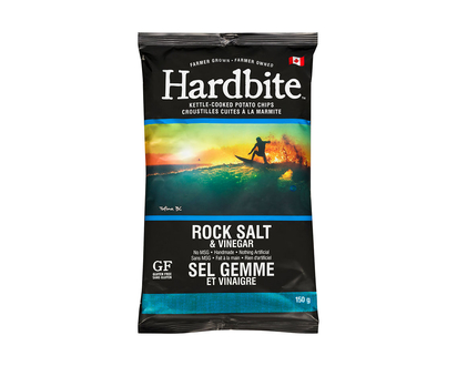 Hardbite Chips - Rock Salt and Vinegar - 150g