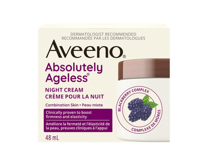 Aveeno Active Naturals Absolutely Ageless Restorative Night Cream - 48ml