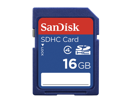 SanDisk 16GB SDHC Card - SDSDB-016G-B35S