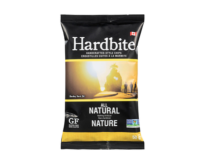 Hardbite Chips - All Natural - 50g
