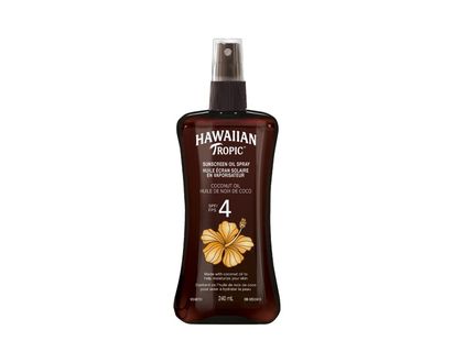 Hawaiian Tropic Dark Tan Oil - SPF4 - 240ml