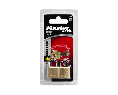 Master Lock 20mm - Brass 2pack