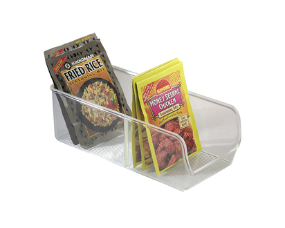 InterDesign Linus Seasoning Pack Spice Organizer - Clear - 5 x 10.5 x 3.5inch