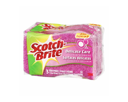 Scotch-Brite Delicate Duty Scrub Sponge - 3 pack