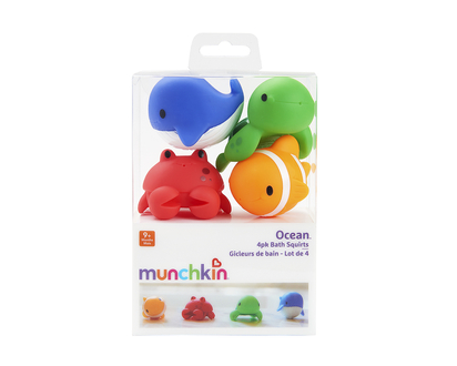 Munchkin Ocean Bath Squirts - 4 pack