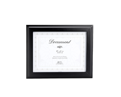 Kiera Grace Oxford 8.5 x11 Document Frame - Black