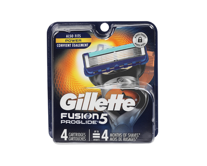 Gillette Fusion ProGlide Manual Blades - 4 cartridges