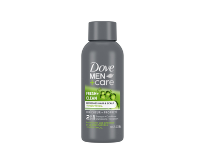 Dove Men+Care Fresh Clean Shampoo + Conditioner - 89ml