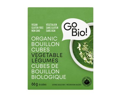 Go Bio! Gobio Organic Vegetable Bouillon Cubes - 66g