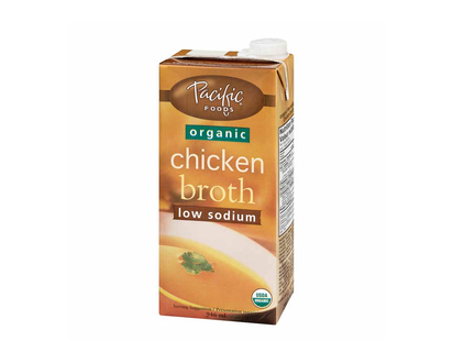 Pacific Organic Low Sodium Chicken Broth - 946ml