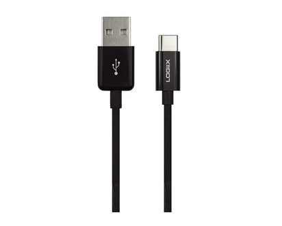 Logiix Sync & Charge USB-C Cable - Black - LGX12169