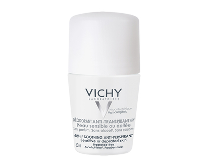 Vichy Anti-Perspirant Deodorant - Sensitive or Depilated Skin - 50ml