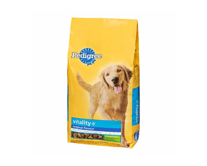 Pedigree Vitality+ Dry Dog Food - Original - 2kg
