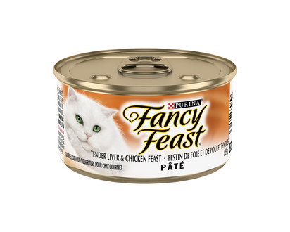 Fancy Feast Wet Cat Food - Tender Liver and Chicken Feast - 85g