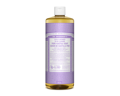 Dr. Bronner's 18-IN-1 Pure-Castile Liquid Soap - Lavender - 946ml